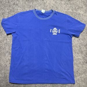 Gur Mongoc Mongol Warrior Blue T Shirt XXL Big Back Graphic Genghis Khan History